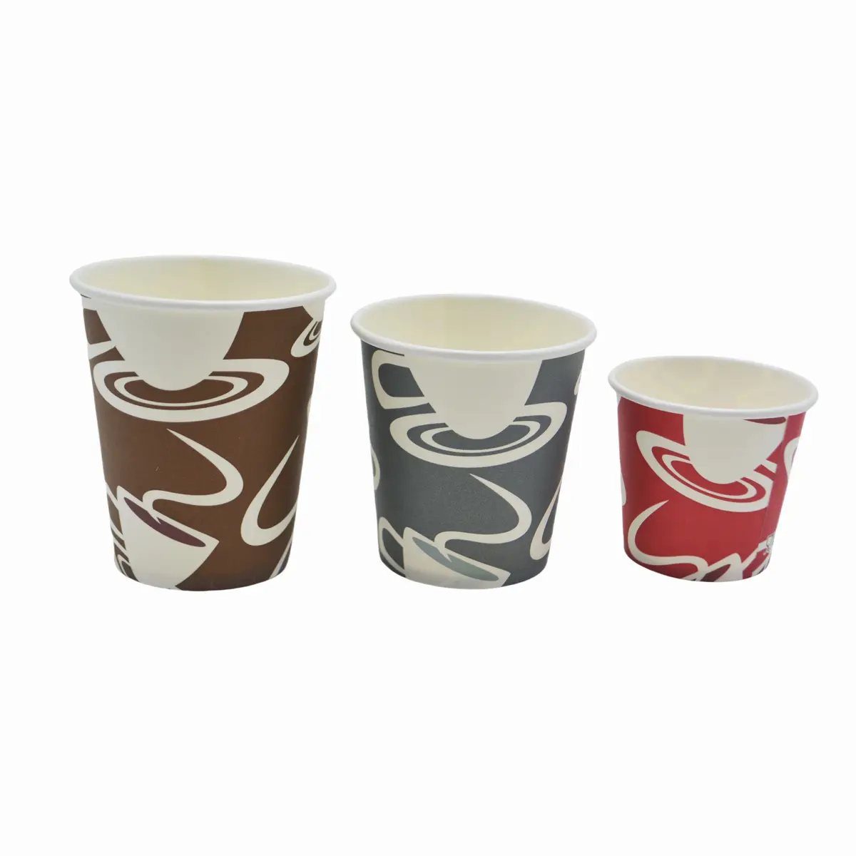 Gobelet expresso 10 cl / 4 oz ø6,7 x 6 cm - Gobelet carton - Gobelet café - Rouge - Lot de 50 - Gobelets carton, Gobelets café-1