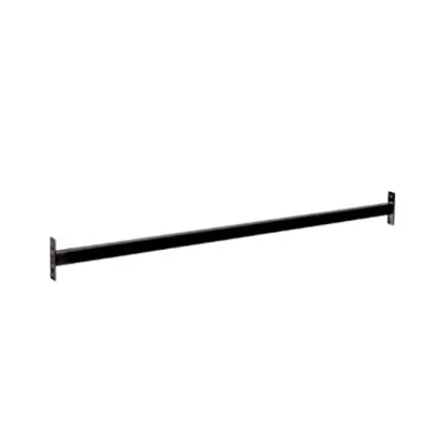 Entretoise noir sablé L 66,5 cm - Ligne Store noir Sablé pas de 25 mm