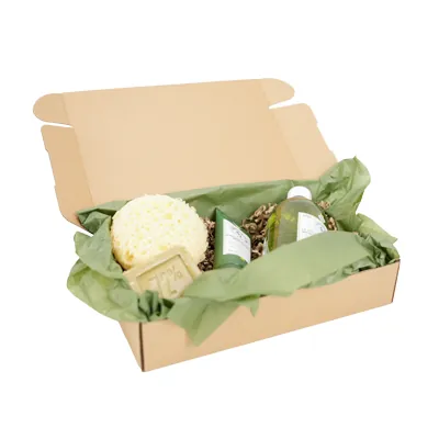Papier de soie vert olive 14g/m² 50 x 75 cm, 240 feuilles - Papiers de soie-3