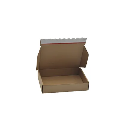 Carton d'expédition brun avec bande adhésive 20,5 x 14 x 4 cm - Boîte carton - Lot de 20 - Cartons d'expédition, Boîtes carton-1