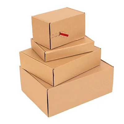 Carton d'expédition brun avec bande adhésive 25 x 20 x 7 cm - Boîte carton - Lot de 20 - Cartons d'expédition, Boîtes carton-5