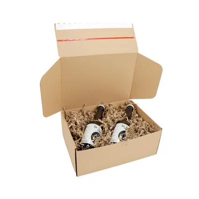 Carton d'expédition brun avec bande adhésive 31 x 22 x 12 cm - Boîte carton - Lot de 20 - Cartons d'expédition, Boîtes carton-7