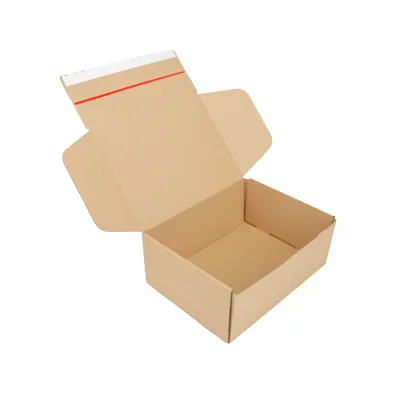 Carton d'expédition brun avec bande adhésive 31 x 22 x 12 cm - Boîte carton - Lot de 20 - Cartons d'expédition, Boîtes carton-5