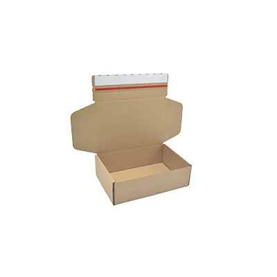 Carton d'expédition avec bande adhésive brun 20 x 13 x 6 cm - Boîte carton - Lot de 20 - Cartons d'expédition, Boîtes carton-1