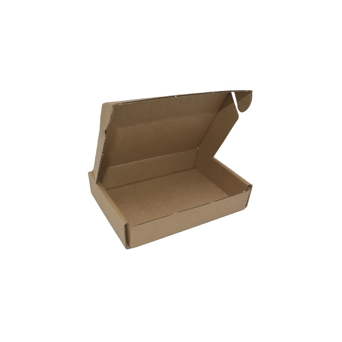 Carton d'expédition brun 13x8,5x2,6 cm – Boîte carton kraft renforcé 450g – fermeture sans adhésif - Lot de 20 - Cartons d'expédition, Boîtes carton