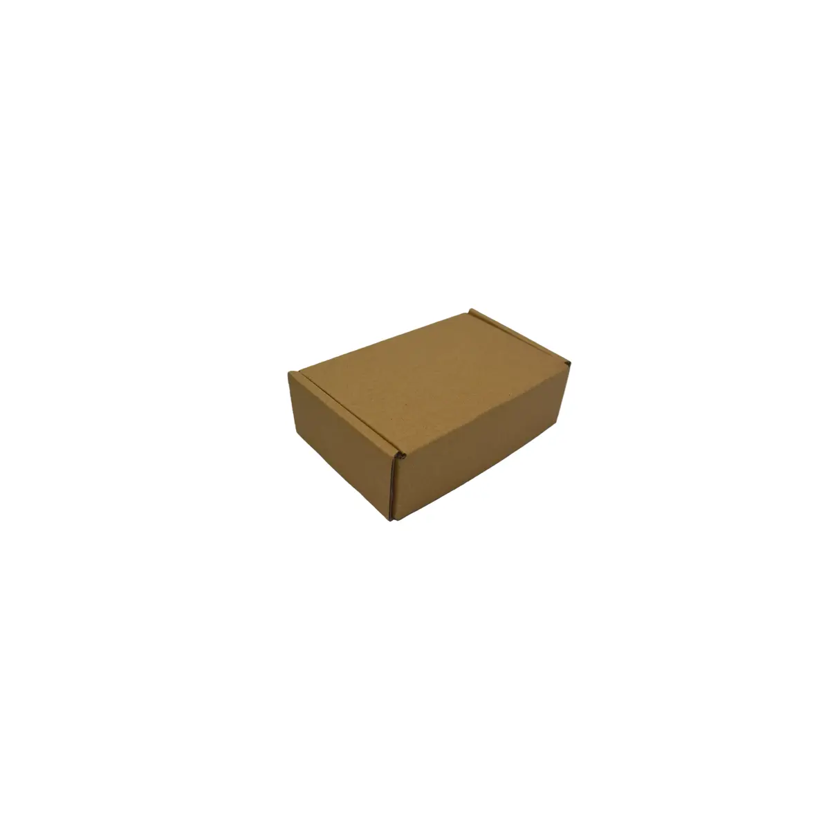 Carton d'expédition brun 13x8x4 cm – Boîte carton kraft renforcé 460g – fermeture sans adhésif - Lot de 20 - Cartons d'expédition, Boîtes carton-1