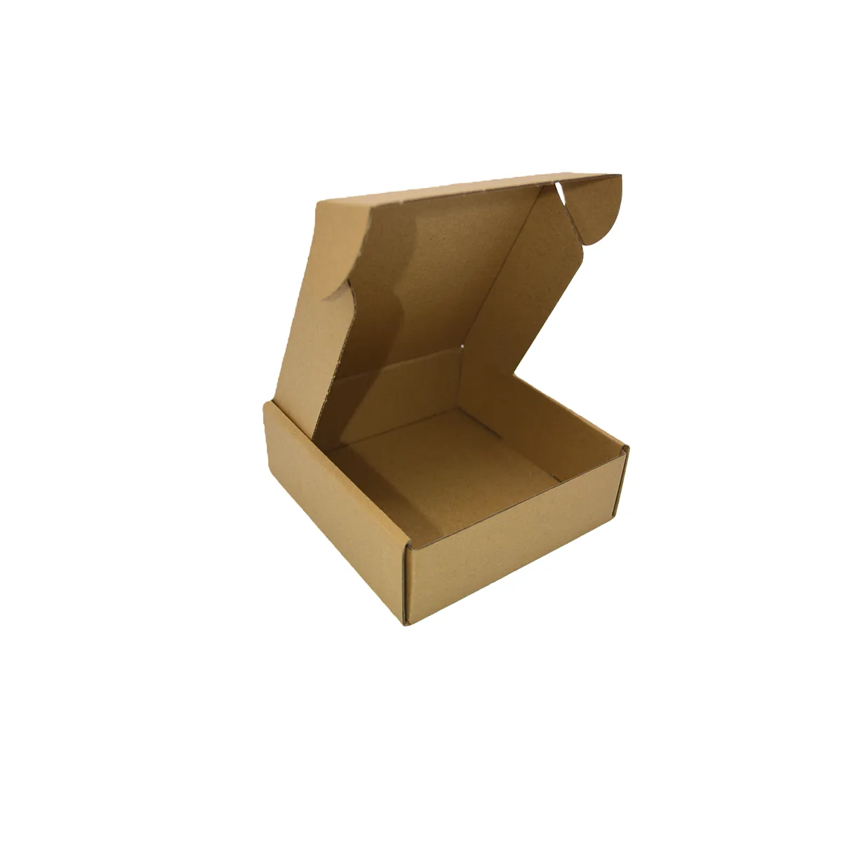 Carton d'expédition brun 15x15x5 cm – Boîte carton kraft renforcé 445g – fermeture sans adhésif - Lot de 20 - Cartons d'expédition, Boîtes carton