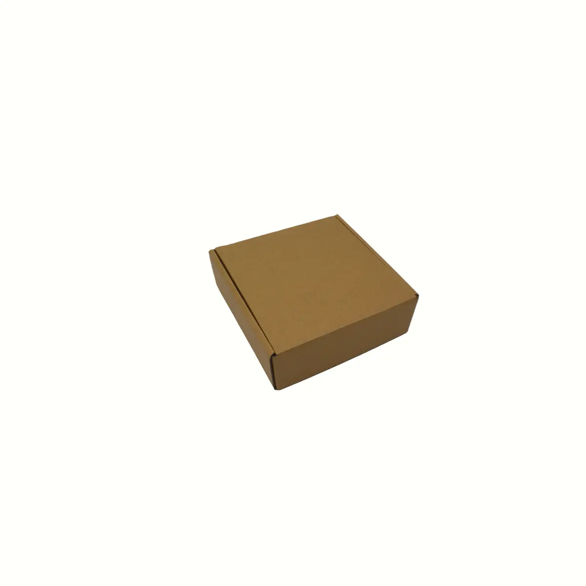Carton d'expédition brun 15x15x5 cm – Boîte carton kraft renforcé 445g – fermeture sans adhésif - Lot de 20 - Cartons d'expédition, Boîtes carton-1