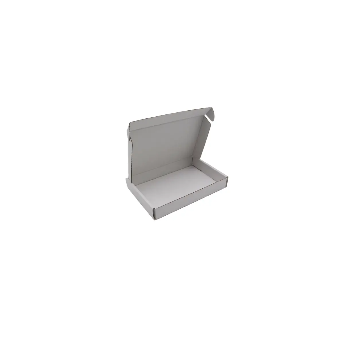 Carton d'expédition blanc 13x8,5x2,6 cm – Boîte carton kraft renforcé 355g – fermeture sans adhésif - Lot de 20 - Cartons d'expédition, Boîtes carton