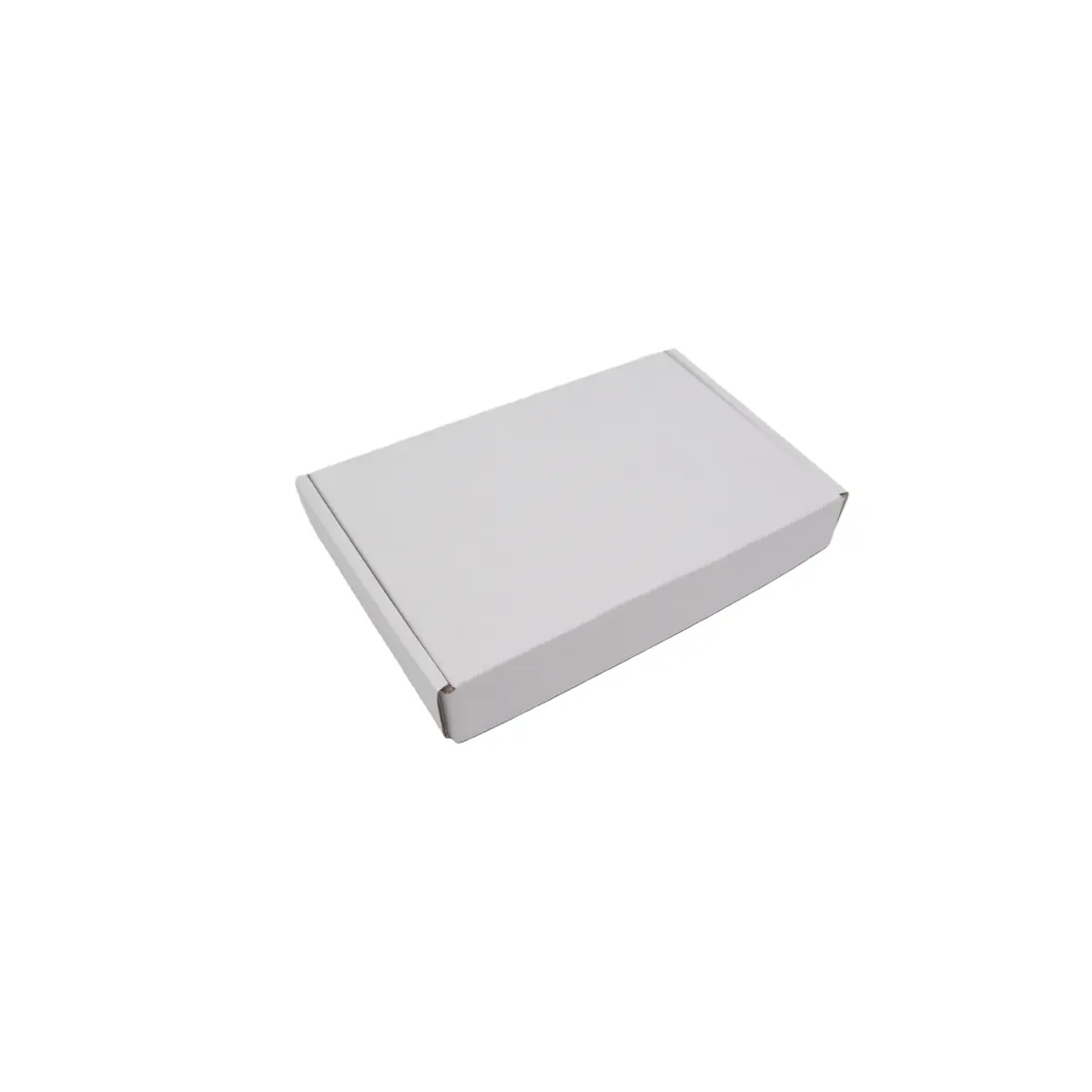 Carton d'expédition blanc 20x13x3 cm – Boîte carton kraft renforcé 365g – fermeture sans adhésif - Lot de 20 - Cartons d'expédition, Boîtes carton-1