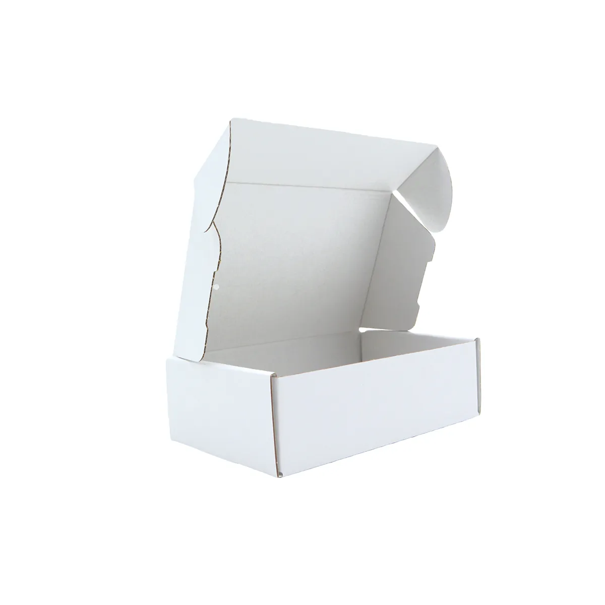 Carton d’expédition blanc 20 x 13 x 6 cm simple cannelure 360 g/m² – Boîte postale kraft blanc– Lot de 20 - Cartons d'expédition, Boîtes carton