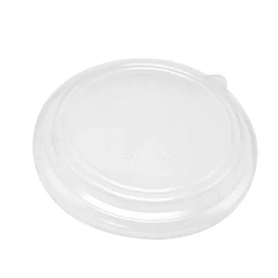 Couvercle pour saladier rond transparent ø 18,5 cm PET - Couvercle bol salade - Lot de 50 - Saladiers