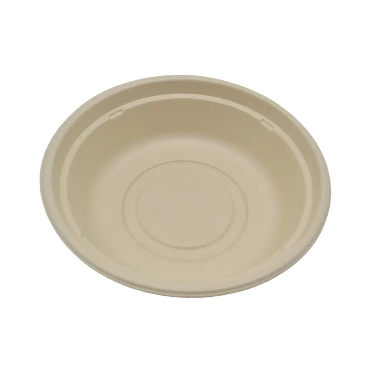 Bol salade 1000 ml fibre végétale ø 20,8 x 6 cm - Bol salade biodégradable - Lot de 50 - Boîtes salade, Bols salade-1