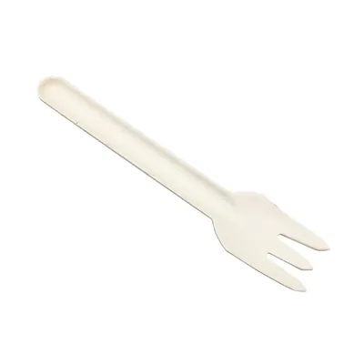 Fourchettes en bagasse - Couverts jetables