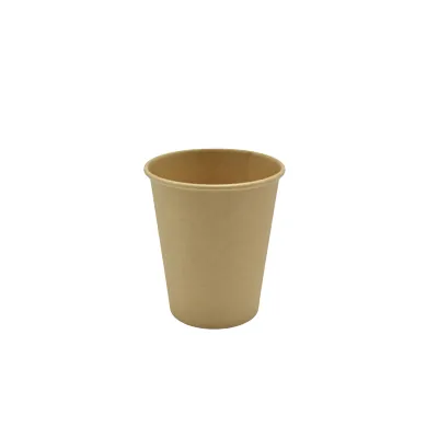 Gobelet expresso 10 cl / 4oz ø 6,2 x 6,2 cm - Gobelet carton - Gobelet café - Brun - Lot de 50 - Gobelets et verres jetables