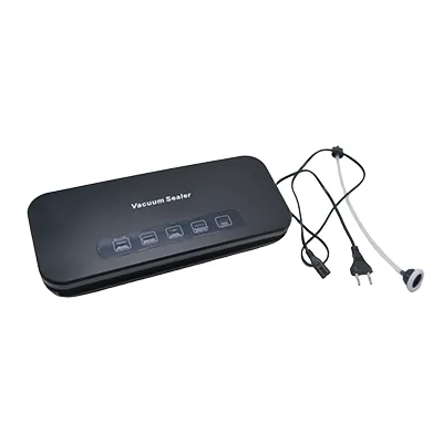 Machine sous vide professionnelle compacte noire – ABS, 35 x 15 x 9 cm, câble 122 cm - Machine sous vide, Sachets sous vide-2