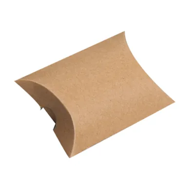 Boîte berlingot carton 9 x 6,5 x 2,5 cm - Kraft brun - Pochette cadeau carton - Lot de 50 - Boites berlingots