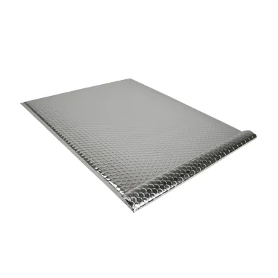Enveloppe à bulles métallique 36 x 27 cm - Argent - Paquet de 10 - Enveloppes à bulles-1