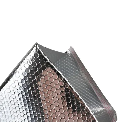 Enveloppe à bulles métallique 36 x 27 cm - Argent - Paquet de 10 - Enveloppes à bulles-2
