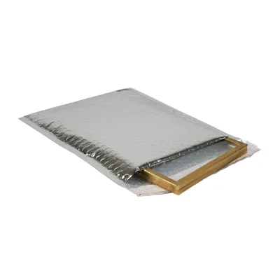 Enveloppe à bulles métallique 25 x 20 cm - Argent - Paquet de 50 - Enveloppes à bulles-3