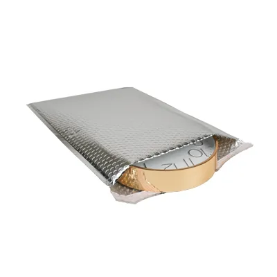 Enveloppe à bulles métallique 45 x 33 cm - Argent - Paquet de 10 - Enveloppes à bulles-2