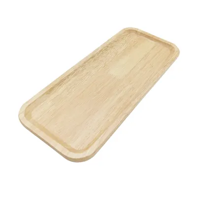 Plateau de service en bois 30 x 13 cm - Plateau de présentation - Assiette de présentation - Plateaux de service, Plats jetables