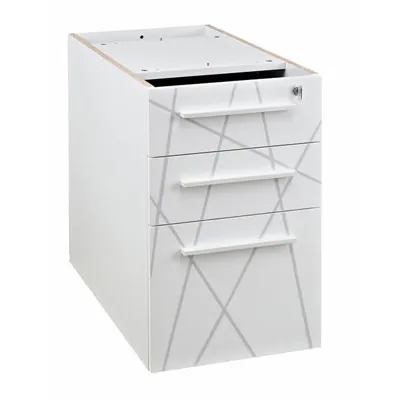 Caisson hauteur de bureau Pré-monté - Bureaux Sunday