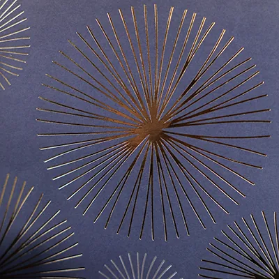 Sac cadeau kraft poignées torsadées bleu marine Feu d'artifice 24 + 10 x 31 cm - Paquet de 20 - Sacs kraft luxe-3