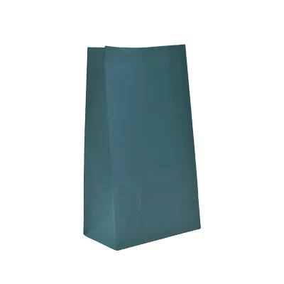 Pochette cadeau SOS kraft bleu wendy 13x8x24 cm 70 g/m² - Paquet de 250 - Pochettes SOS kraft