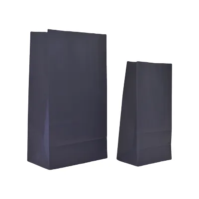 Pochette cadeau SOS kraft bleu marine 13x8x24 cm 70 g/m² - Paquet de 250 - Pochettes SOS kraft-1