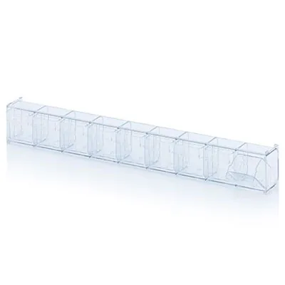 Bac 9 tiroirs basculants 60 x 6,2 x 7,7 cm - Blocs tiroirs-2