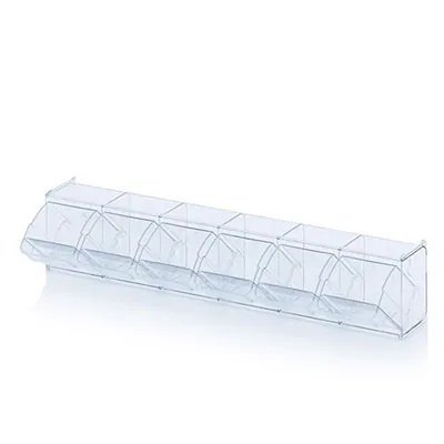 Bac 6 tiroirs basculants 60 x 9,1 x 11,3 cm - Blocs tiroirs-3