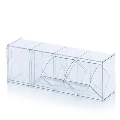 Bac 4 tiroirs basculants 60 x 16,8 x 20,7 cm - Blocs tiroirs-2