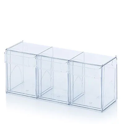 Bac 3 tiroirs basculants 60 x 19,7 x 24 cm - Blocs tiroirs