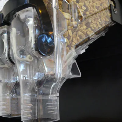 Distributeur vrac à gravité 13L 15 x 39 x 53 cm avec porte-étiquette - Distributeurs de vrac-2