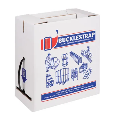 Kit de cerclage feuillard polypropylène + 200 boucles - Cerclage