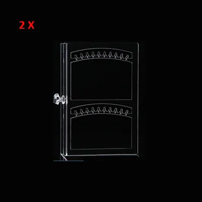 Présentoir bijoux transparent 21,5 x 13 x 19 cm - Organiseur de bijoux - Coffrets vitrines bijoux-2