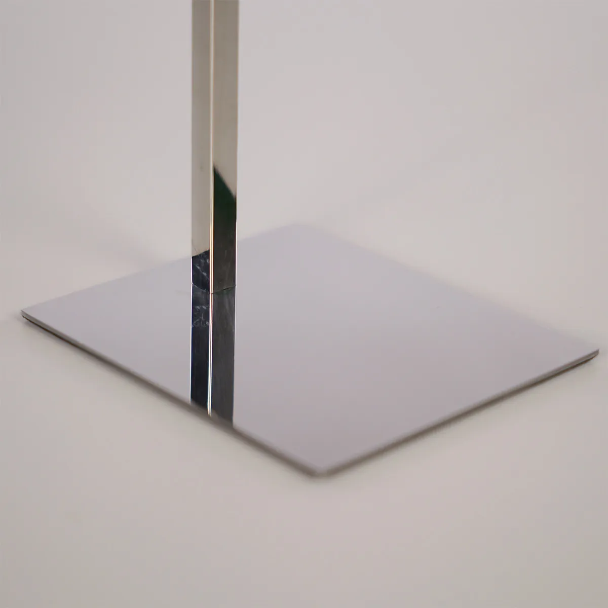 Présentoir réglable porte sac en L H 35 à 60 cm métal chromé - Présentoir sac à main - Présentoirs sacs et portefeuilles-2