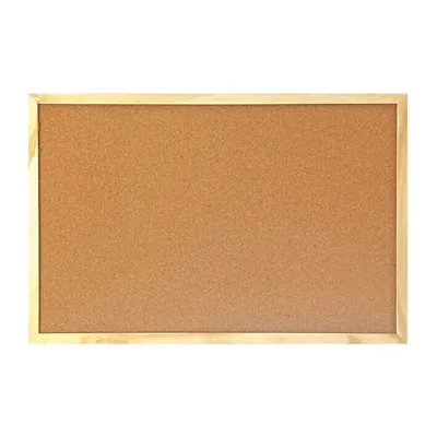 Tableau liège avec cadre en bois - Tableaux liège