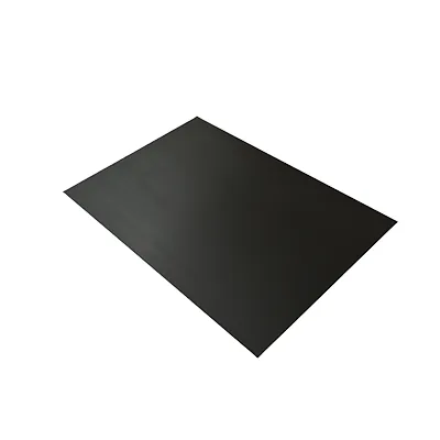 Plaque polypropylène alvéolaire noir 80 x 120 cm 3mm 600 g/m² - Plaques alvéolaires