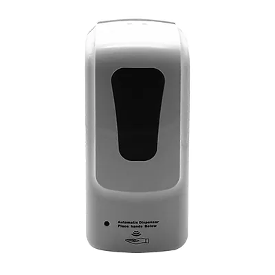 Distributeur de savon ou gel sur socle - 1 litre - Blanc / Noir / Gris - Distributeur de savon-2