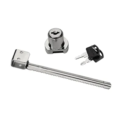 Serrure crémaillère de vitrine - Vitrines tablettes fixes