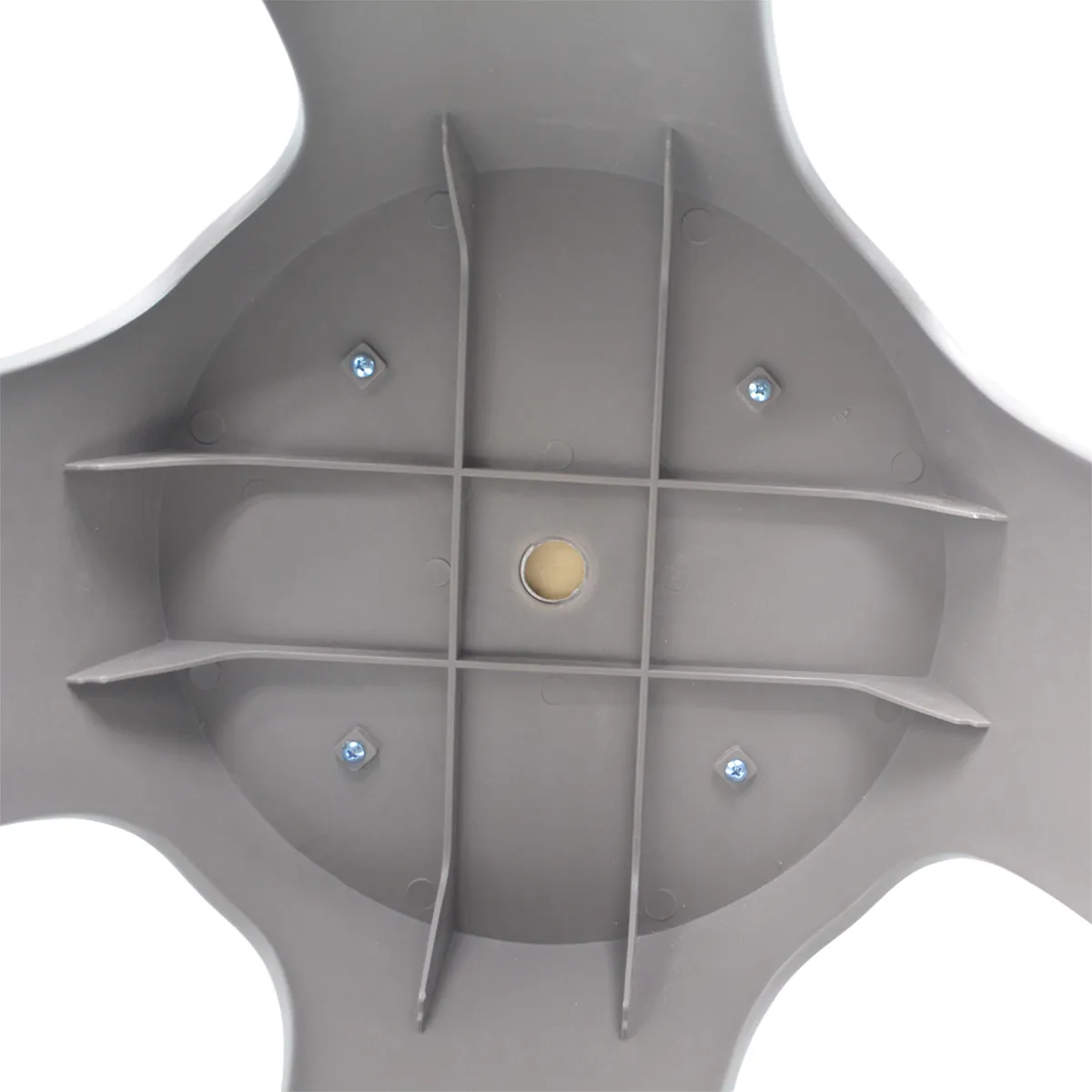 Tabouret design empilable marron 47cm avec assise rembourrée - Usage Pro (Commerce & CHR) - Tabourets-3