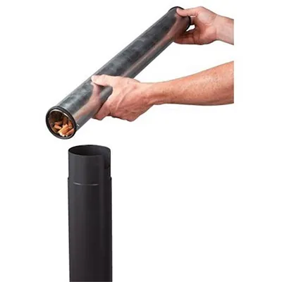 Cendrier tubulaire sur pied 3L ø 30 x H 105 cm - Cendriers professionnels-2
