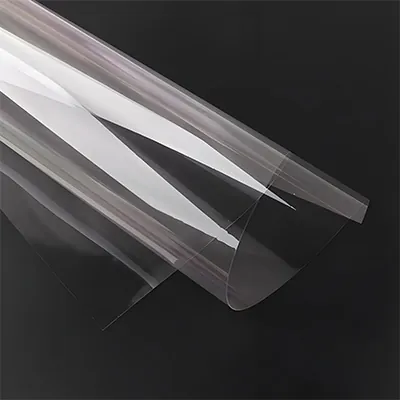 Film fleuriste - Film polypropylène transparent neutre 40µ 80 cm x 120 m - Films polypropylène neutres-1