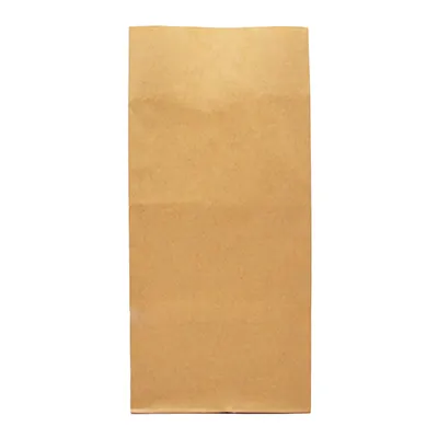 Sac SOS kraft brun 15 + 8,5 x 32 cm, paquet de 250 - Sacs SOS-1