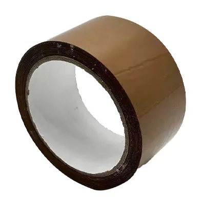 Ruban adhésif polypropylène silencieux havane 50 mm x 66 m - Ruban adhésif emballage - Lot de 6 - Rubans adhésifs et dévidoirs