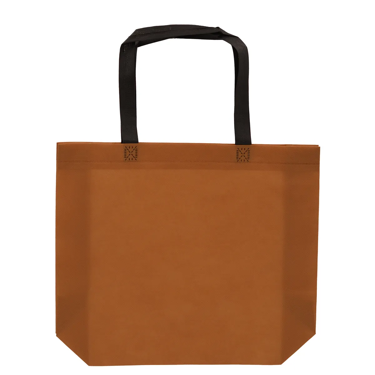 Sac cabas polypropylène non tissé terracotta 40+10x30 cm - Sacs non tissés-2