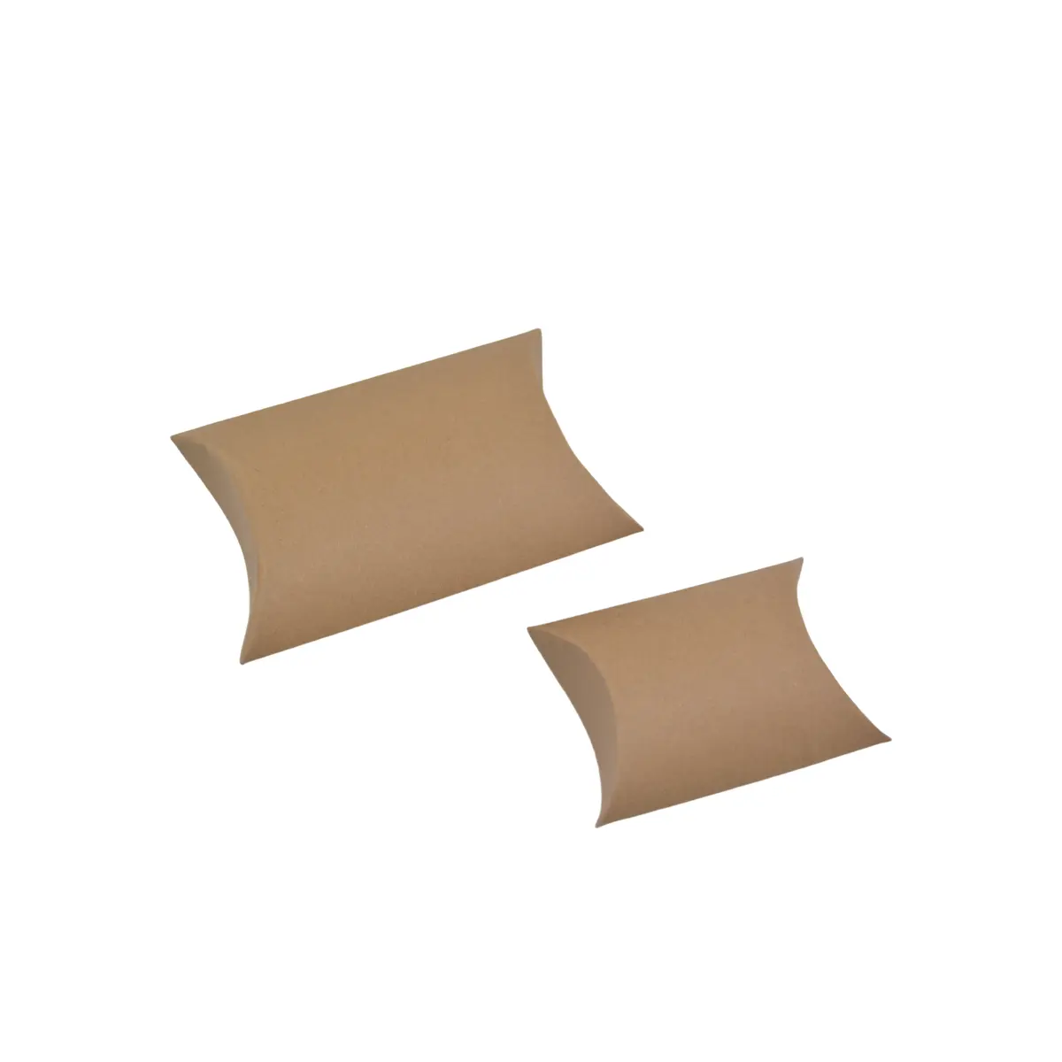Boîte berlingot kraft brun 11 x 9 x 3 cm – Paquet de 100 - Boites berlingots-1