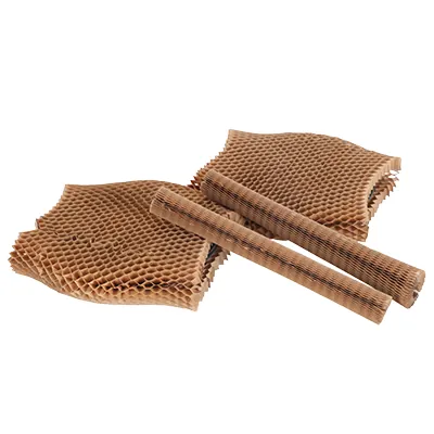 Manchon en papier alvéolé brun 70 g/㎡ – H 22 cm – Paquet de 50 - Particules de calage, Protection colis-4